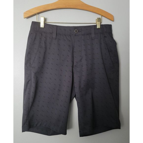 Under Armor Men's Black Tech Golf Shorts Size 30 - Picture 1 of 4